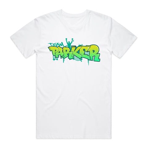 Joseph Parker Lime-Green Graphic Tee